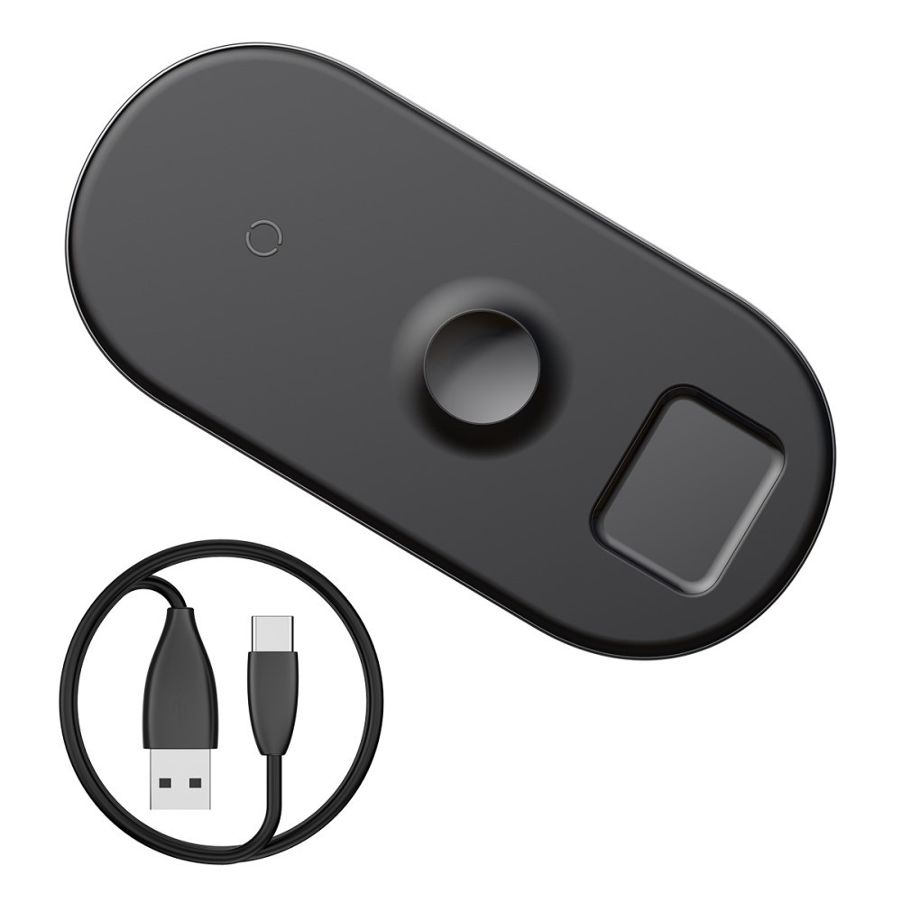 iPhone 3i1 Qi Trådløs Lader | Etuier, deksler iPhone 3i1 Qi Trådløs Lader | Etuier, deksler